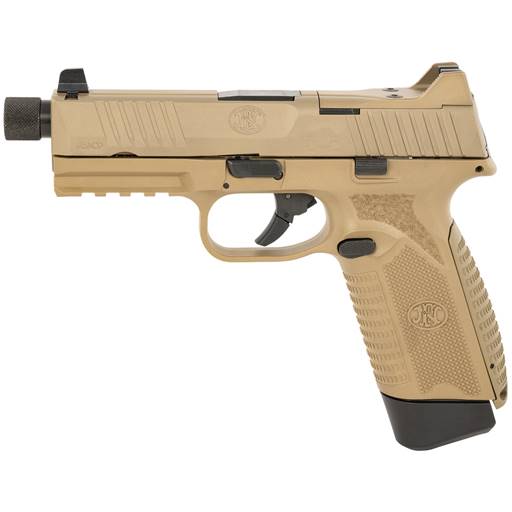 FN 545 Tactical 45 ACP FDE 4.7" Threaded Barrel Optic Ready 18 Rounds- 66-101384