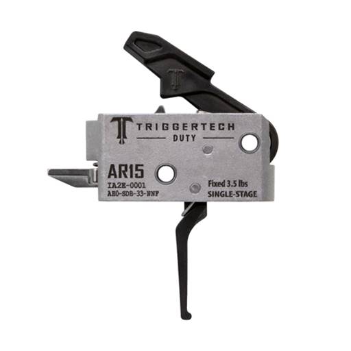 Triggertech AR-15 Duty Trigger Flat Black 3.5 Pound- AH0-SDB-33-NNF