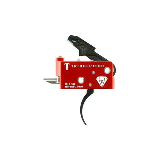 Triggertech AR-15 Diamond Black Pro Curve Trigger 2 Stage 1.5-4LB- AR0-TRB-14-NNP