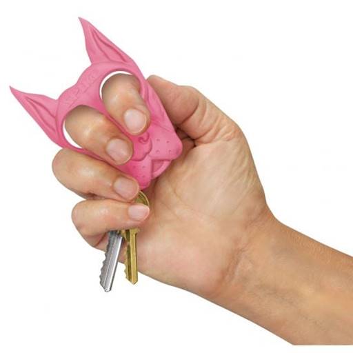 PS PRODUCTS Spike Defense Key Chain Pink- SPIKE-PK