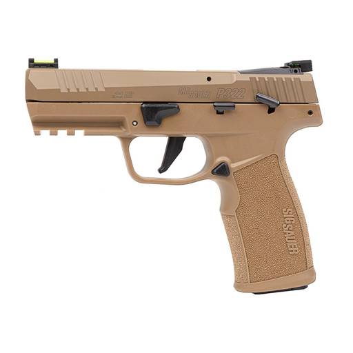 Sig Sauer P322 22LR Coyote Optic Ready Manual Safety4" Threaded Barrel 20 Rounds- 322C-COY-TACPAC