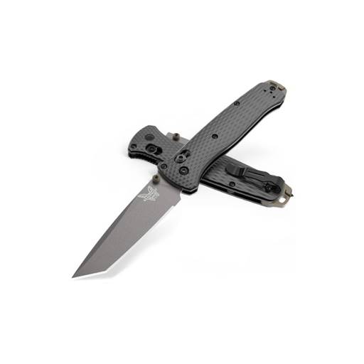 Benchmade Bailout Folder Black Grip Gray Tanto Blade- 537GY-03