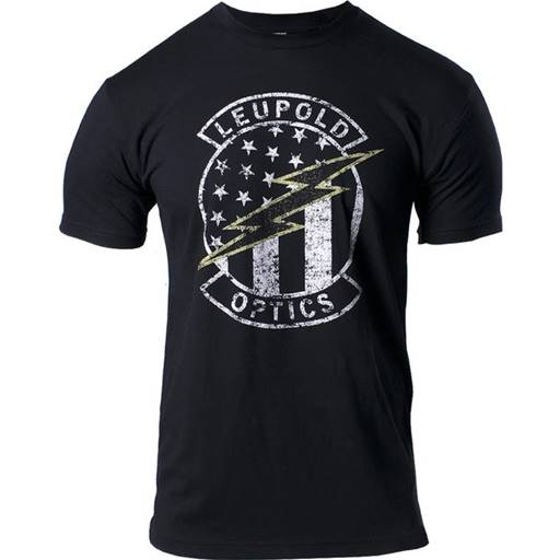 Leupold Bolt Tee Black Medium- 179137