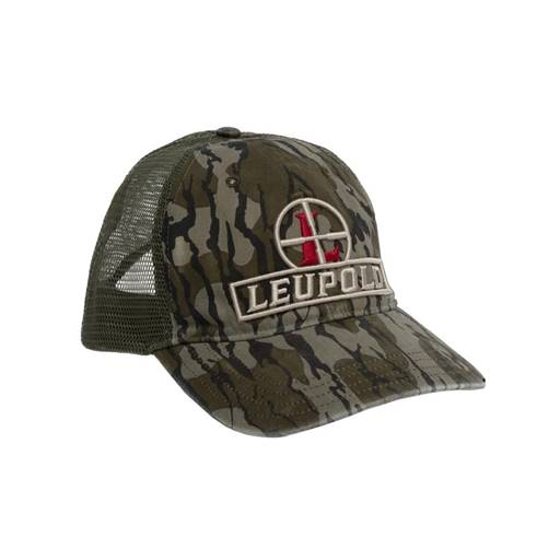 Leupold Bottomland Reticle Trucker Hat Green Camo- 172598