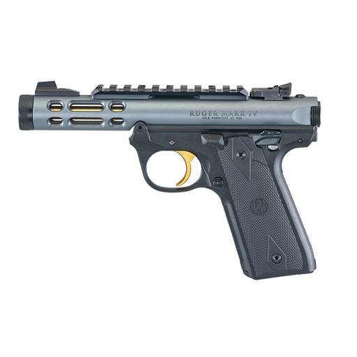 Ruger Mark IV 22/45 Lite 22LR Gray 4.4" Threaded Barrel 10 Rounds- 43934
