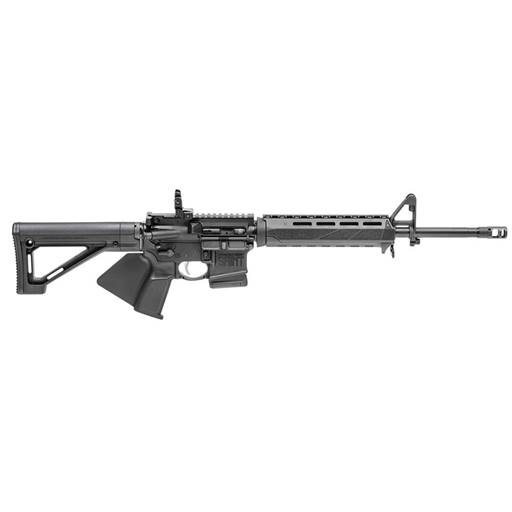 Springfield Armory Saint Mlok 556 AR-15 16" Barrel A2 Front Sight Magpul Fixed Stock 30 Rounds CA Compliant- ST916556BMACA-S