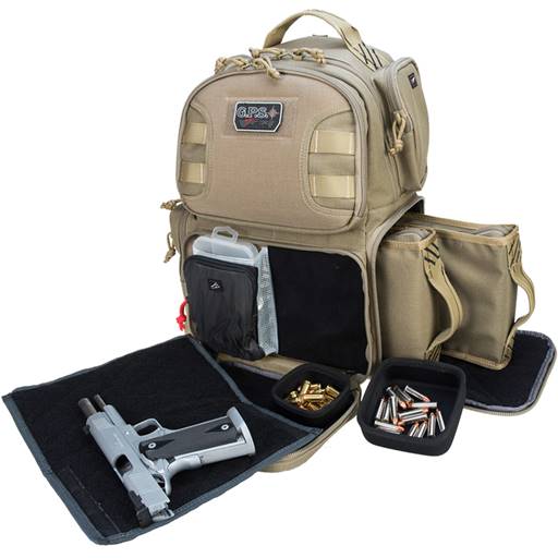GPS Tactical Range Backpack Tan- GPS-T1610BPT