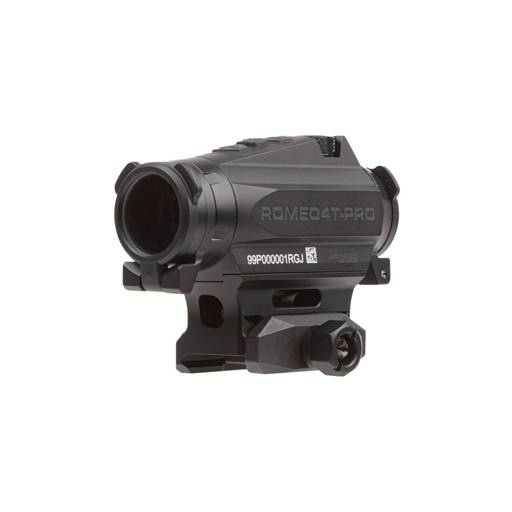 Sig Sauer Romeo 4T-PRO Red Dot 1x20MM 2 MOA CR2032 Battery Riser Mount Night Vision Compatible- SOR44101