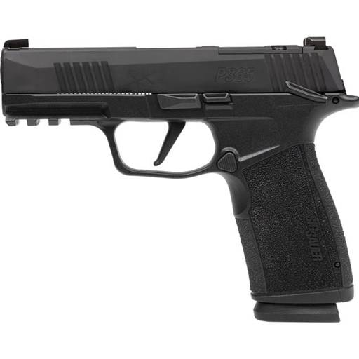 Sig Sauer P365-X Macro 9mm Black Optic Cut Manual Safety 3.7" Barrel 17 Rounds- 365XCA-9-BXR3-MS