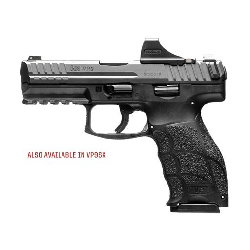 Heckler & Koch VP9 9mm Optic Ready Holosun SCS 4.1" Barrel Black 17 Round- 81000802