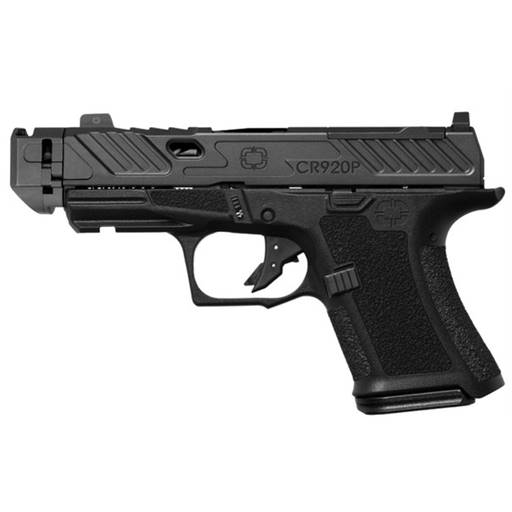 Shadow Systems CR920 Elite 9mm 3.75" Compensated Black Barrel Optic Cut 13 Rounds- SS-4212