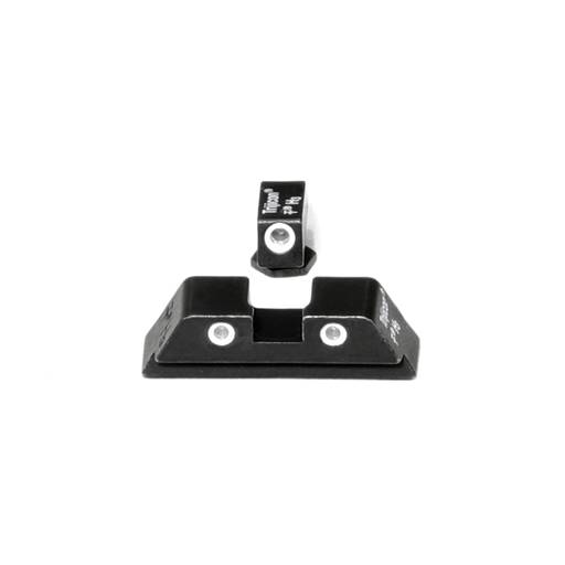 Trijicon HD Night Sight Black Rear Orange Front Green Tritium Fits Glock Full Size NOT MOS- GL101O