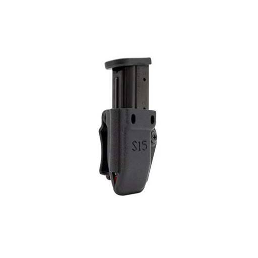 Single Magazine Carrier Fits Shield Arms S15 Black- SA-S15-SMC