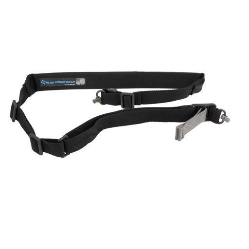 Blue Force Gear Vickers 2 to 1 Single Point Combat Sling Black- VCAS-2TO1-PB-200-AA-BK