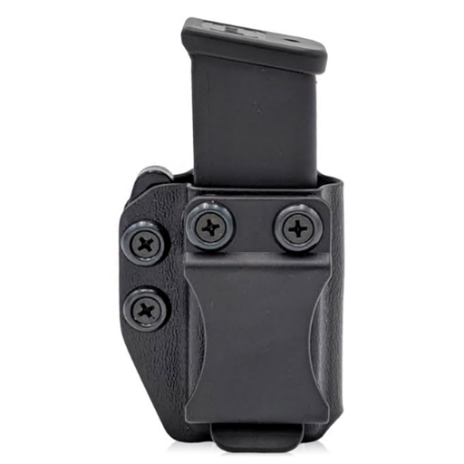 Rounded Kydex IWB/OWB Magazine Holster 9mm 40SW Double Stack MRD Black- CEX-940-DS-BK-MAG