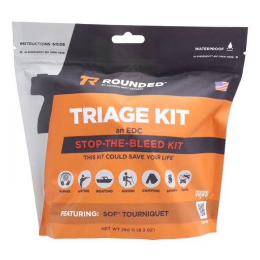 Rounded Triage Kit EDC Stop-The-Bleed Kit- CEX-TRIAGEKIT