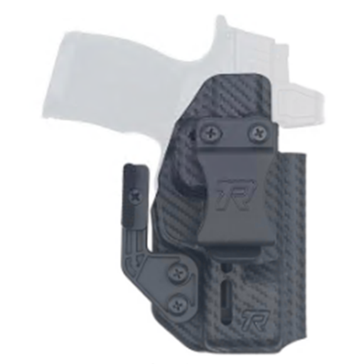 Rounded Kydex IWB/OWB Holster Springfield Armory Hellcat Ambidextrous Carbon Fiber Optic Ready- RG-DRUID-SFAHELLCAT-CF-AMBI