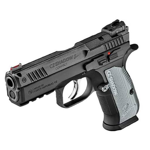 CZShadow 2 Compact Optic Ready 9mm Safety Black4" Barrel 15 Round- 91252