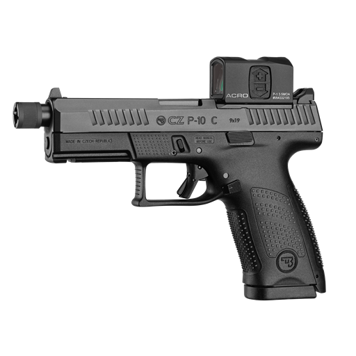 CZP-10 C Optic Ready Suppressor Ready 9mm Black 4.6" Threaded Barrel 17 Round- 91513