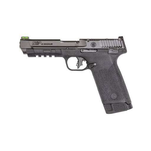 Smith & Wesson M&P 22 Magnum 22 WMR Black 4.35" Threaded Barrel Optic Cut Manual Safety 30 Rounds- 13433