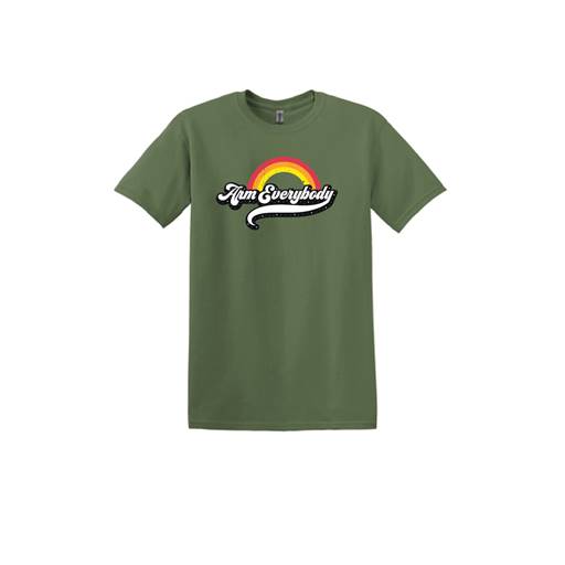 MISTER GUNS T-Shirt - Arm Everybody OD Green Large- MGT-AE-L