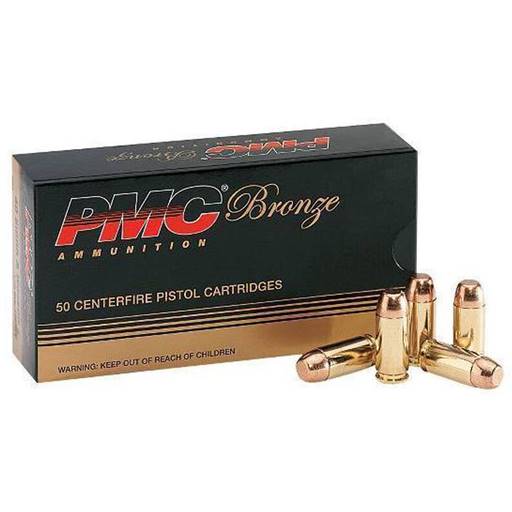 PMC Bronze 40 S&W 180 Grain Full Metal Jacket 50 Round Box- 40E
