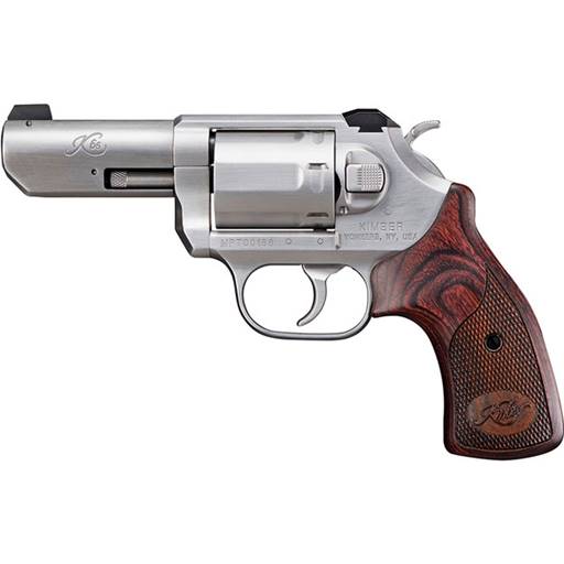 Kimber America K6S DASA 357 Magnum Brushed Stainless Wood Grips 3" Barrel 6 Round- 3400016