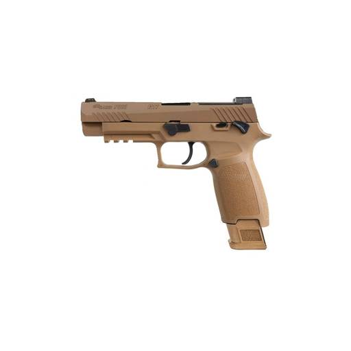 Sig Sauer P320 M17 Full Size 9mm Coyote Tan Optic Cut4.70" Barrel 21 Rounds Manual Safety- M17-9-CSS-MS
