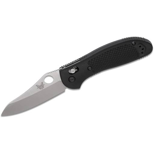 Benchmade Griptilian Axis Folder Black Grip Satin Stainless Sheepsfoot Blade- 550-S30V