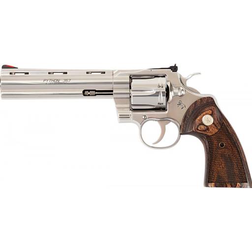 Colt Python 357 Magnum Stainless 6" Barrel 6 Round- PYTHON-SP6WTS