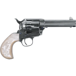 Uberti 1873 Cattleman Outlaws Lawmen "Doc" .357 Mag Nickel 4.75" Barrel 6 Shot- 356724