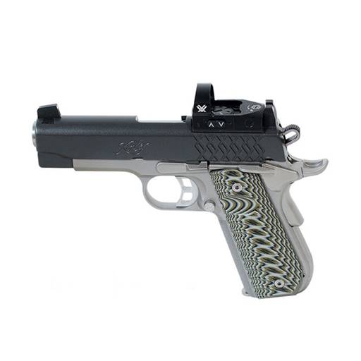 Kimber America Aegis Elite Pro OI 45 ACP Vortex Venom Black Slide Silver Frame 4" Barrel 8 Round- 3000355