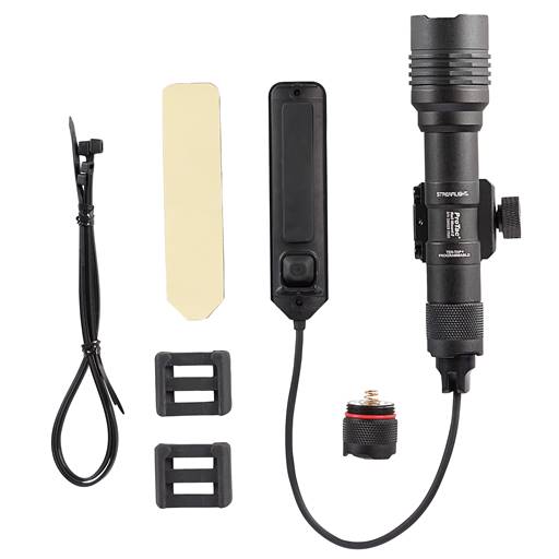 Streamlight ProTac Rail Mount 2 625 Lumen Rifle Rail Mount CR123A Black Push Button- 88059
