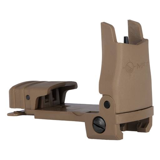 MFT - Mission First Tactical Front Sight AR-15 Scorched Dark Earth Flip Up- BUPSWF-SDE