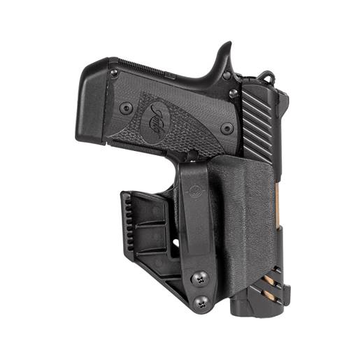 MFT - Mission First Tactical Minimalist Appendix Kimber Micro 9 IWB Holster Black- H2KM9AIWBM