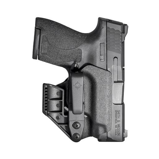 MFT - Mission First Tactical Minimalist Appendix Smith & Wesson Shield IWB Holster Black- H2SWSHAIWBM