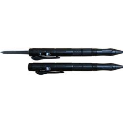 Cobra Tec Knives OTF Pen Knife Black Stainless Drop Point Blade- BOTFP