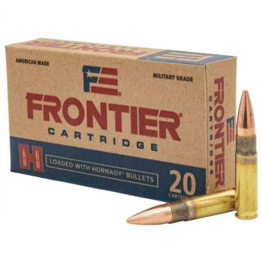 Hornady Frontier 300 Blackout 125 Grain Full Metal Jacket 20 Round Box- FR400