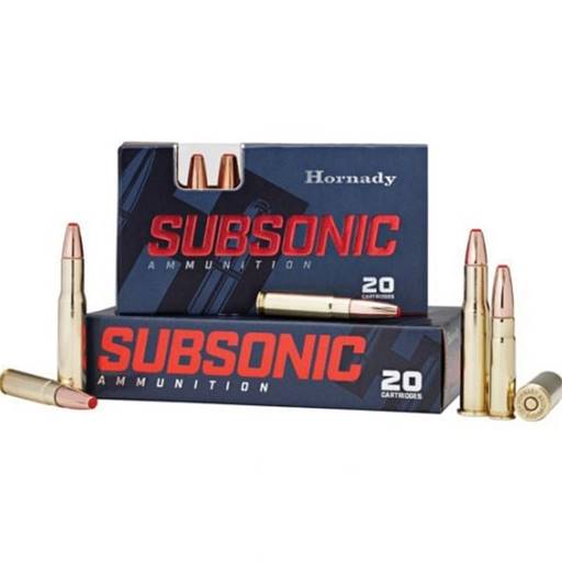 Hornady Subsonic 45-70 410 Grain SUB-X 20 Round Box- 82742