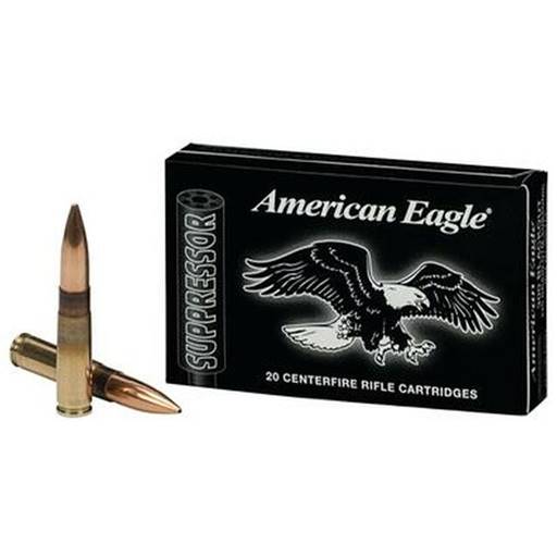 Federal American Eagle 300 Blackout 220 Grain Subsonic Open Tip Match 20 Round Box- AE300BLKSUP2