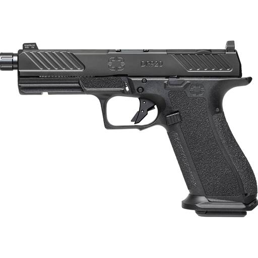 Shadow Systems DR920 Combat 9mm Threaded Black BarrelOptic Cut Night Sights- SS-2004