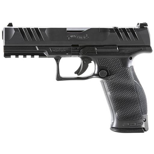 Walther PDP Full Size 9mm 4.5" Barrel Optic Cut Black 18 Rounds- 2842475
