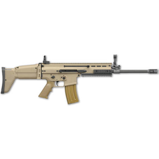 FN SCAR 16S 5.56mm 30 round flat dark earth non reciprocating charging handle- 98501-2