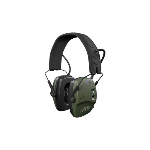 Isotunes Defy Slim Tactical Muff Bluetooth Tactical Sound Control 21 NRR Green- IT-43