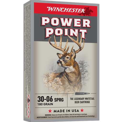Winchester Super X 30-06 Springfield 180 Grain Power Point 20 Round Box- X30064