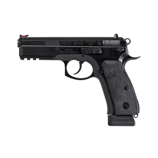CZ75 SP01 Tactical 9mm Decocker Black 4.6" Barrel 19 Round- 89153