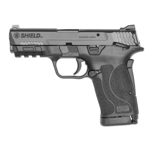 Smith & Wesson Shield EZ 30 Super Carry Thumb Safety Black 3.625" Barrel 10 Round- 13458