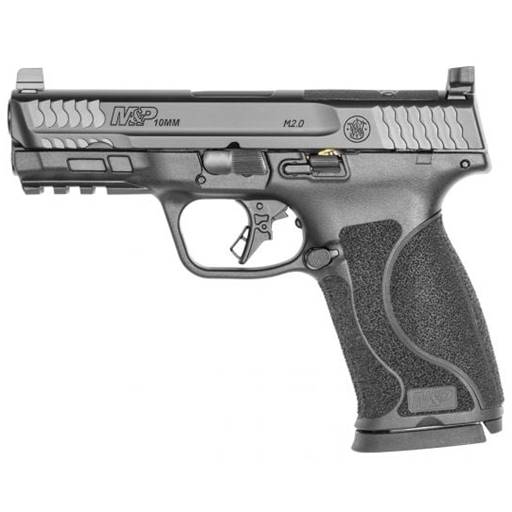 Smith & Wesson M&P 2.0 10mm 4" Barrel Optic Cut Black No Safety 15 Rounds- 13389
