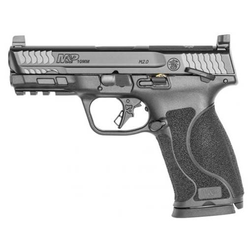 Smith & Wesson M&P 2.0 10mm 4" Barrel Optic Cut Black Manual Safety 15 Rounds- 13390