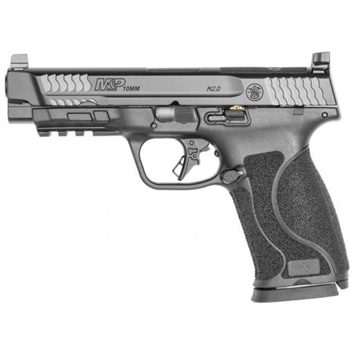Smith & Wesson M&P 2.0 10mm 4.6" Barrel Optic Cut Black No Safety 15 Rounds- 13387
